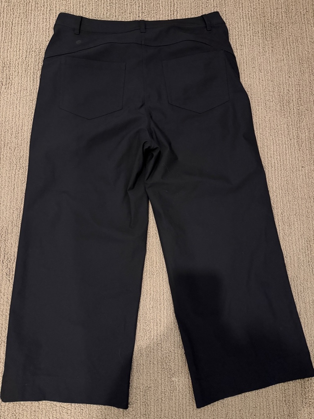 lululemon athletica Black Crop Wide Leg Pants - Picture 3 of 3